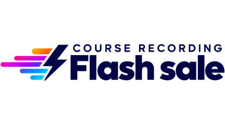 Course recording flash sale